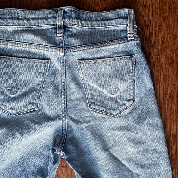 Hudson Women’s Holly Denim Released zipper jeans, raw hem - Picture 10 of 10